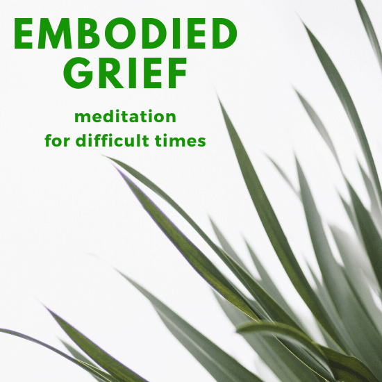 Embodied Grief Meditation for Difficult Times