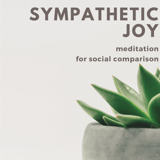Sympathetic Joy Meditation for Social Comparison