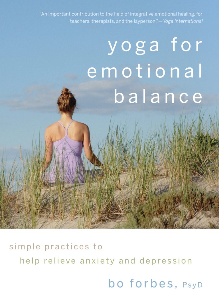 Cover of Bo's book Yoga for Emotional Balance
