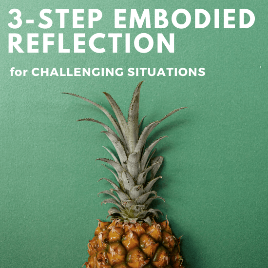 3-Step Framework for Embodied Reflection